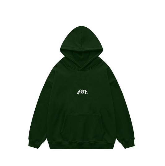 G.O.D. SZN 3 Forest Green Hoodie (PREORDER)