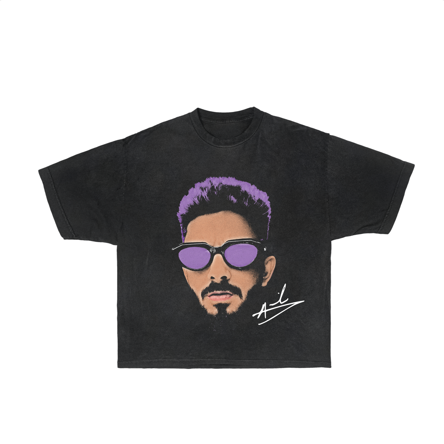 Anirudh Big Face Tee