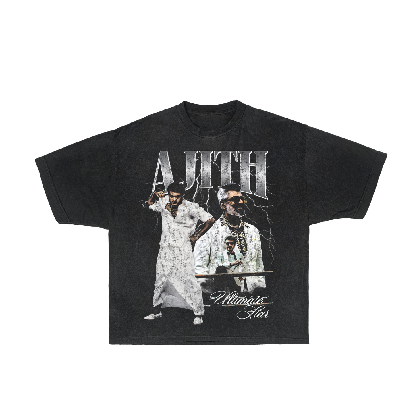 Ajith Vintage Graphic Tee
